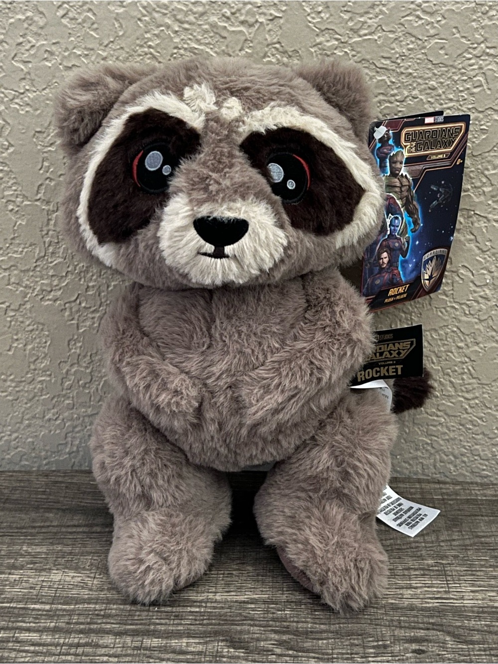 Disney Marvel Guardians of the Galaxy Vol. 3 Rocket Plush New with Tag